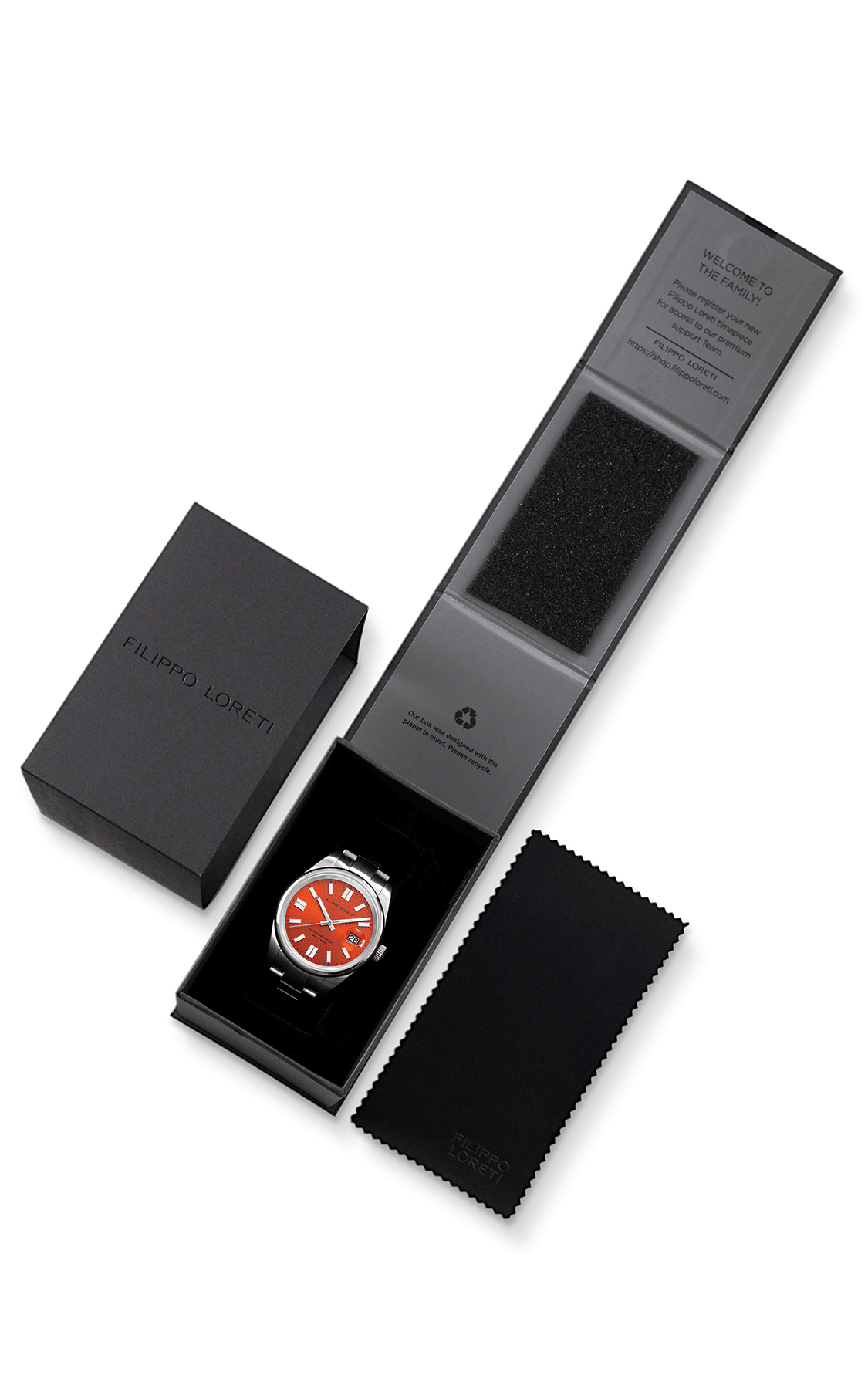 Solare Automatic Arancio Bracelet