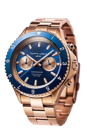 Ascari Indigo Rose Gold