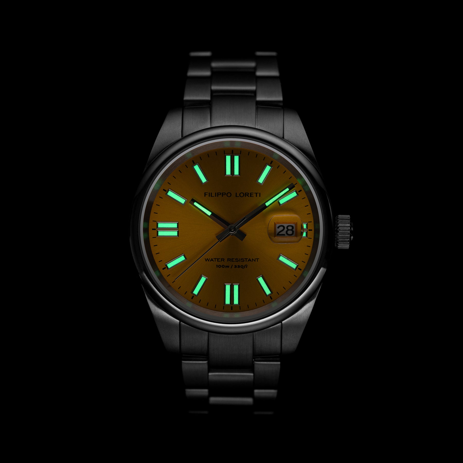 Solare Automatic Giallo Bracelet