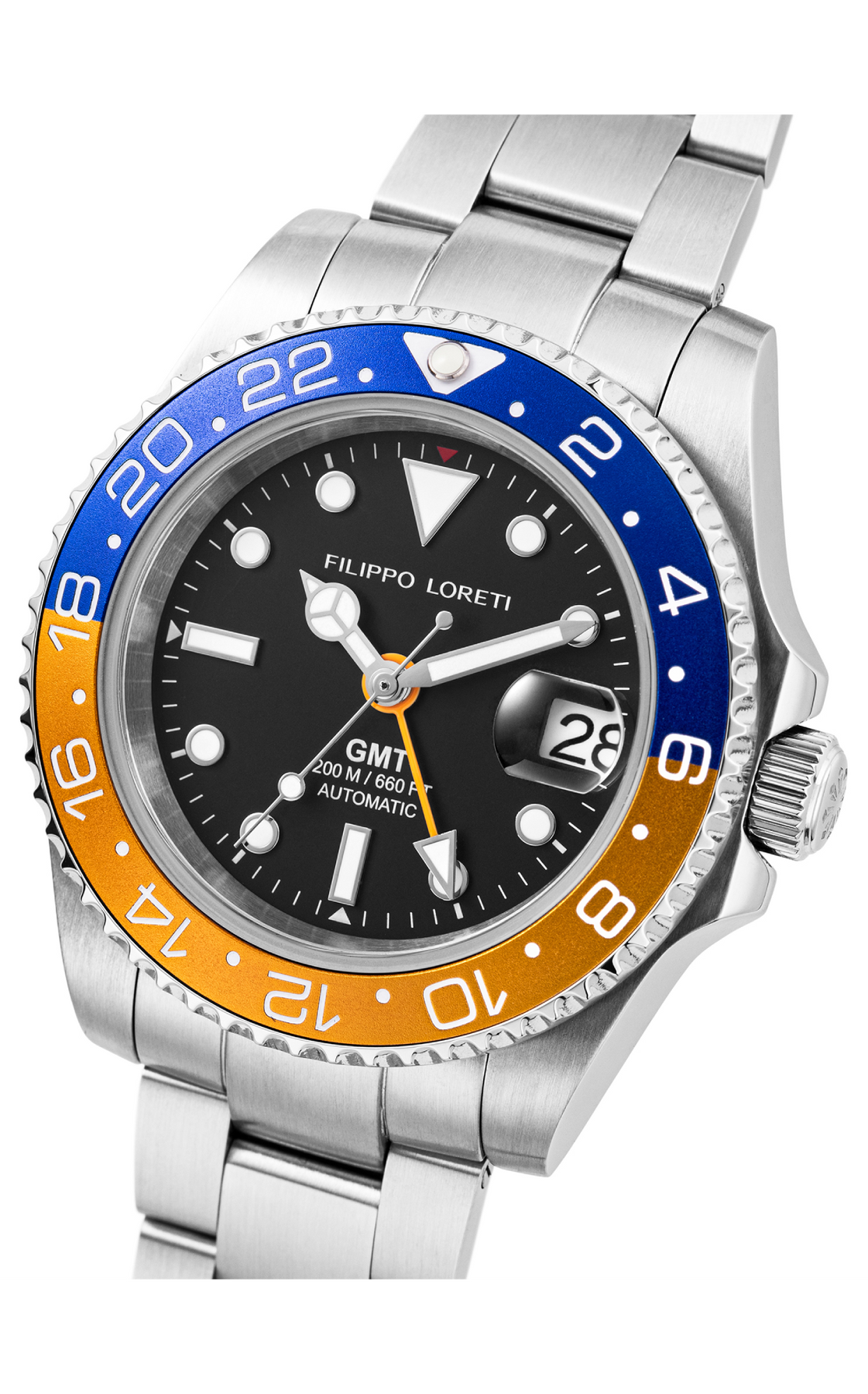 Aquadiver GMT Automatic Orange & Blue