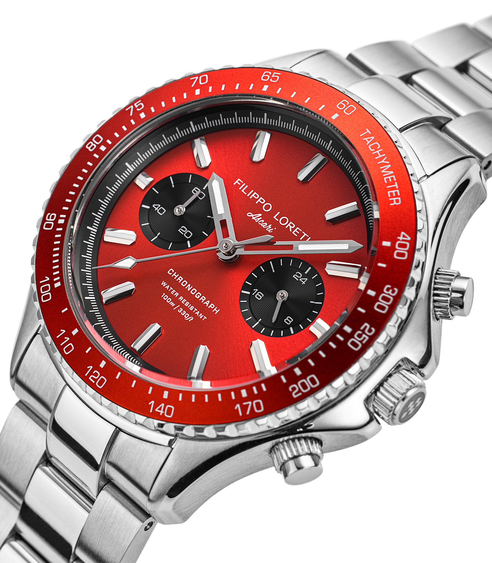 Ascari Red Racing Bracelet