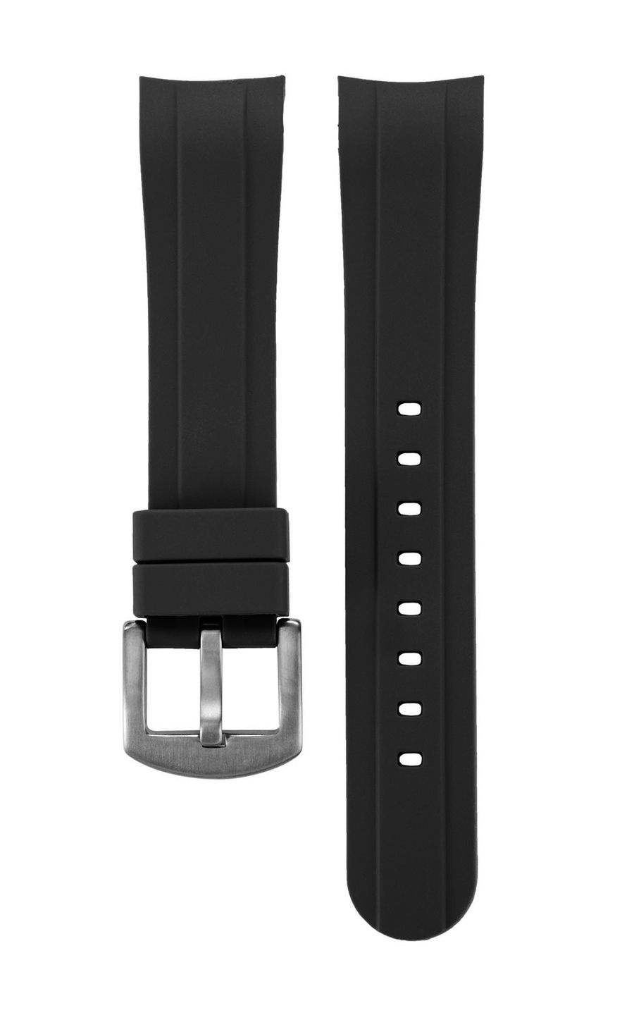 Black Silicone Strap Aquadiver Falcon Eye