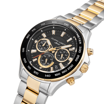 Ascari Monza Two Tone Black Gold Large Edition