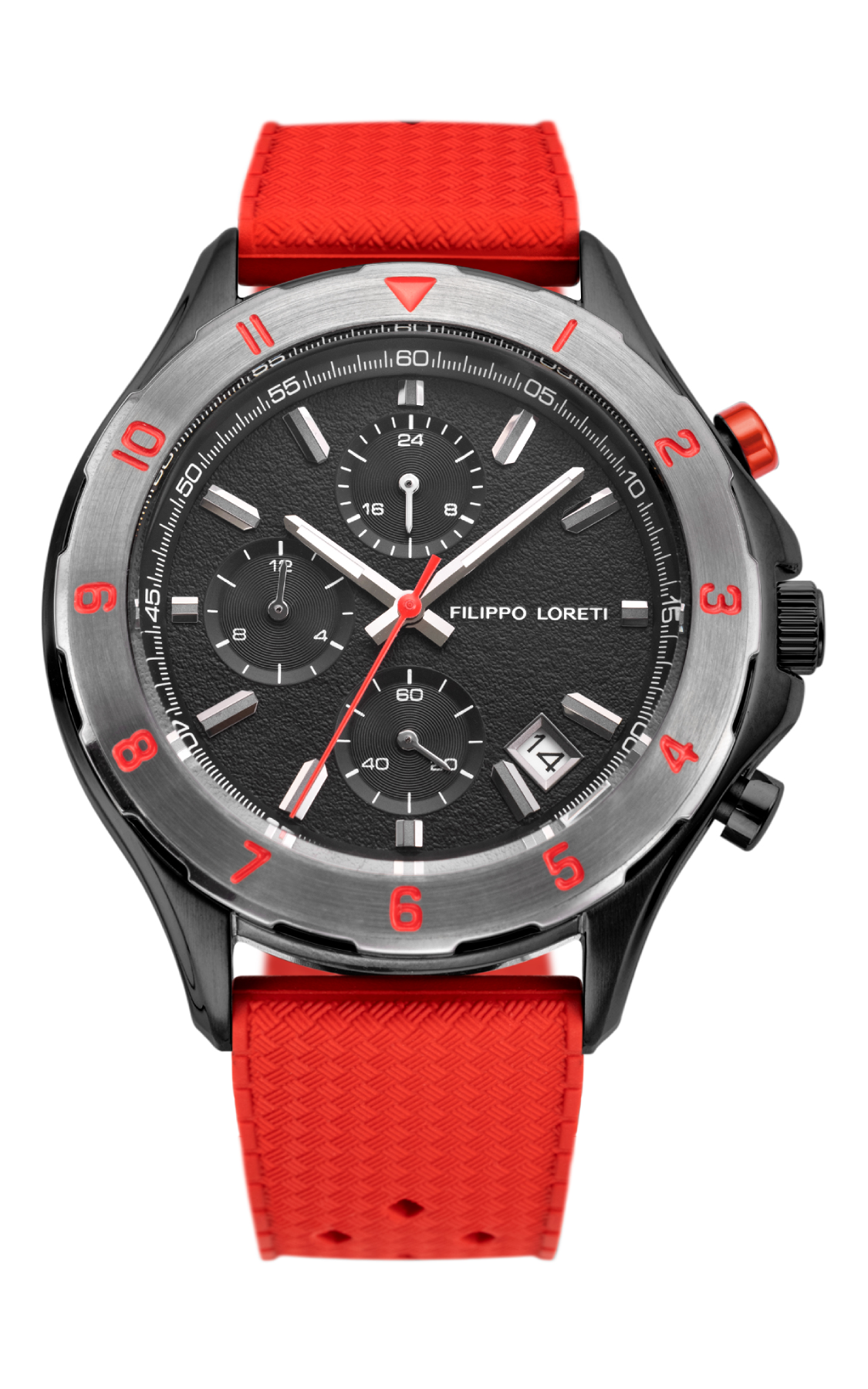 Pista Scarlet Striker Red Rubber