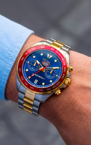 NHRA 75 Red & Blue Chronograph