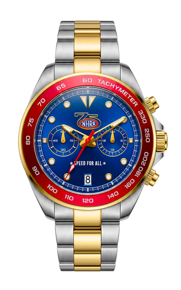 NHRA 75 Red & Blue Chronograph
