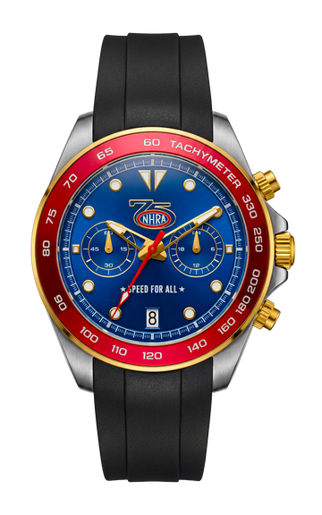 NHRA 75 Red & Blue Chronograph