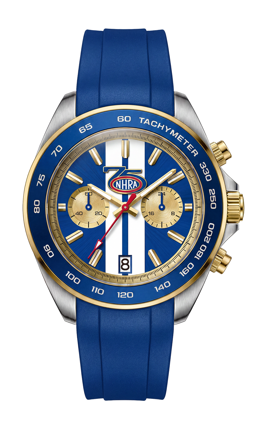 NHRA 75 White Stripes Chronograph