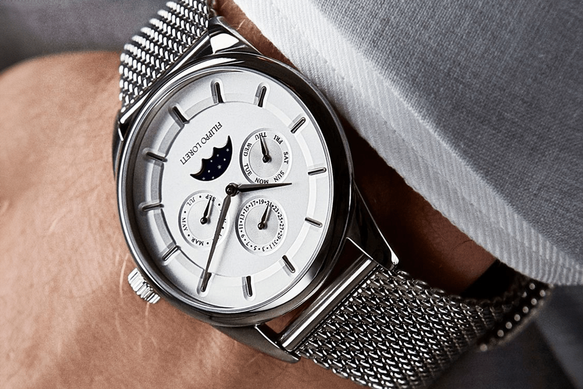 Moon Men: Moon Phase on Your Wrist