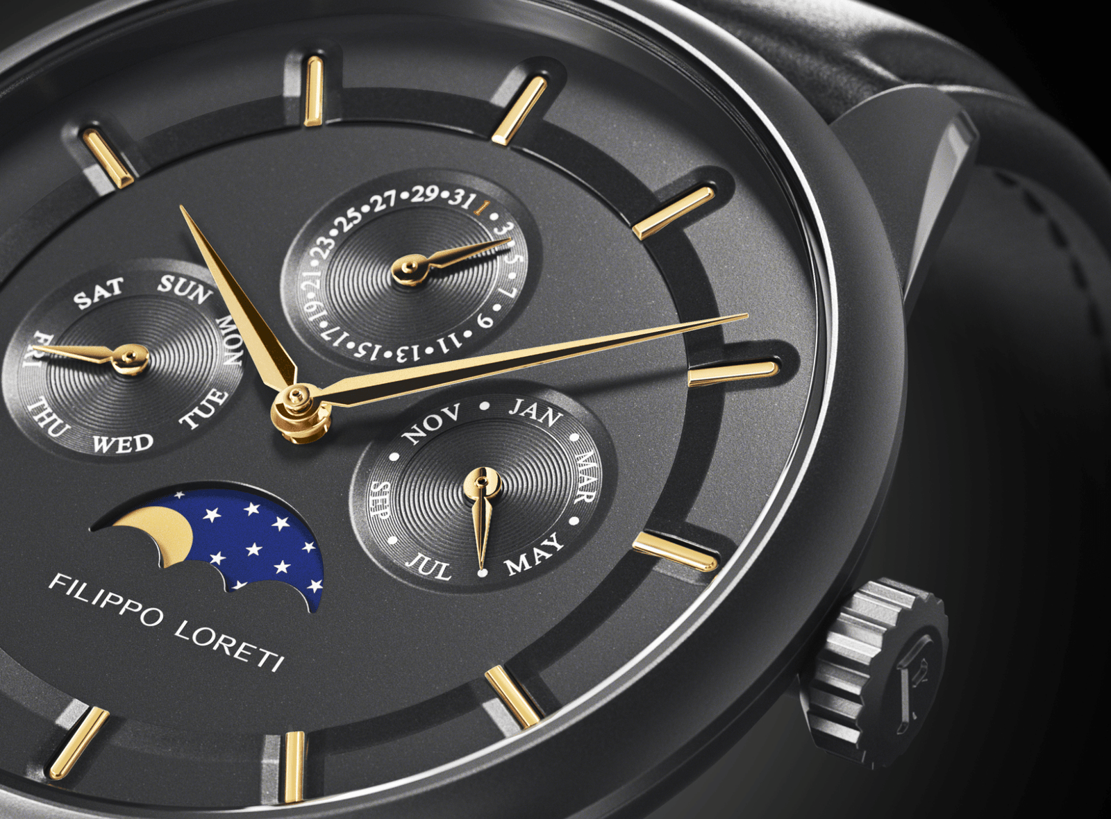 affordable moonphase watch