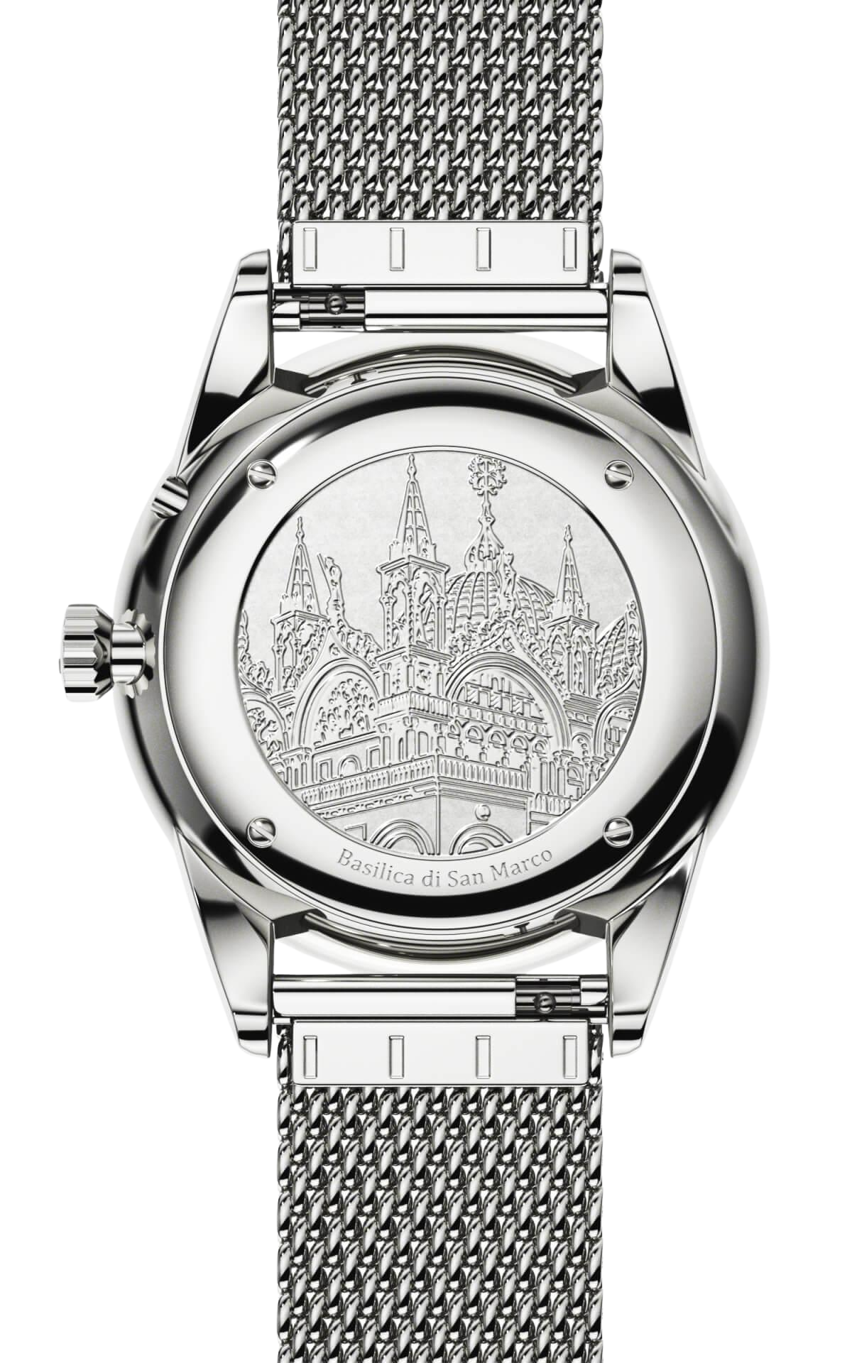 Venice Moonphase Silver Mesh