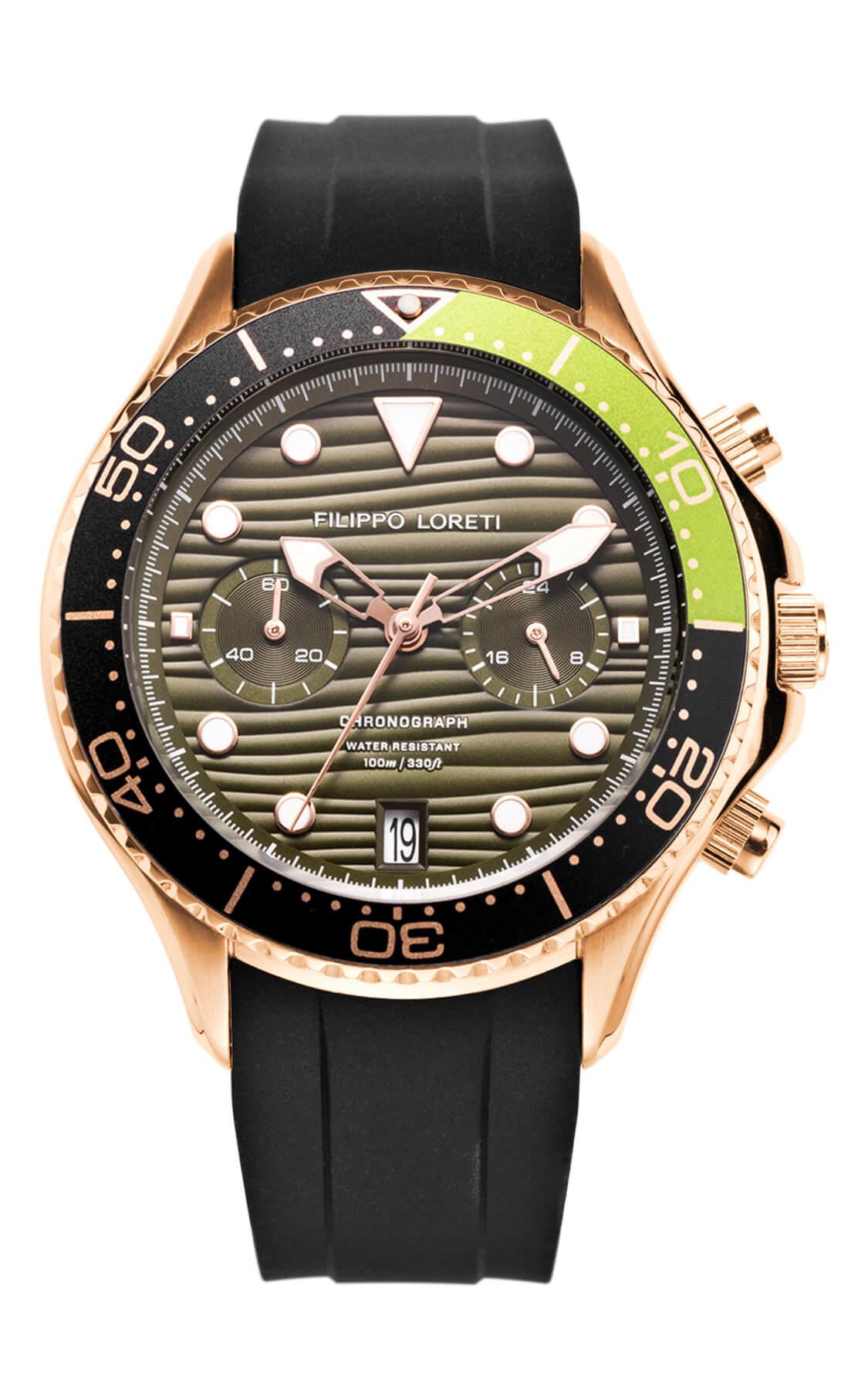 Marino Gold Black Rubber - Filippo Loreti