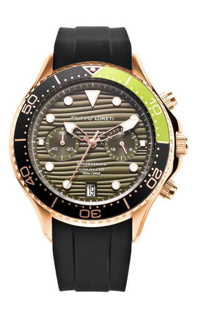 Marino Gold Black Rubber - Filippo Loreti