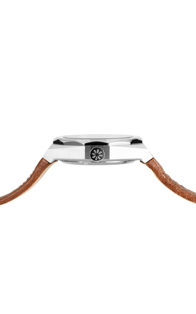 Matterhorn Blue Automatic Brown Leather