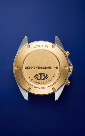 NHRA 75 Red & Blue Chronograph Limited Edition