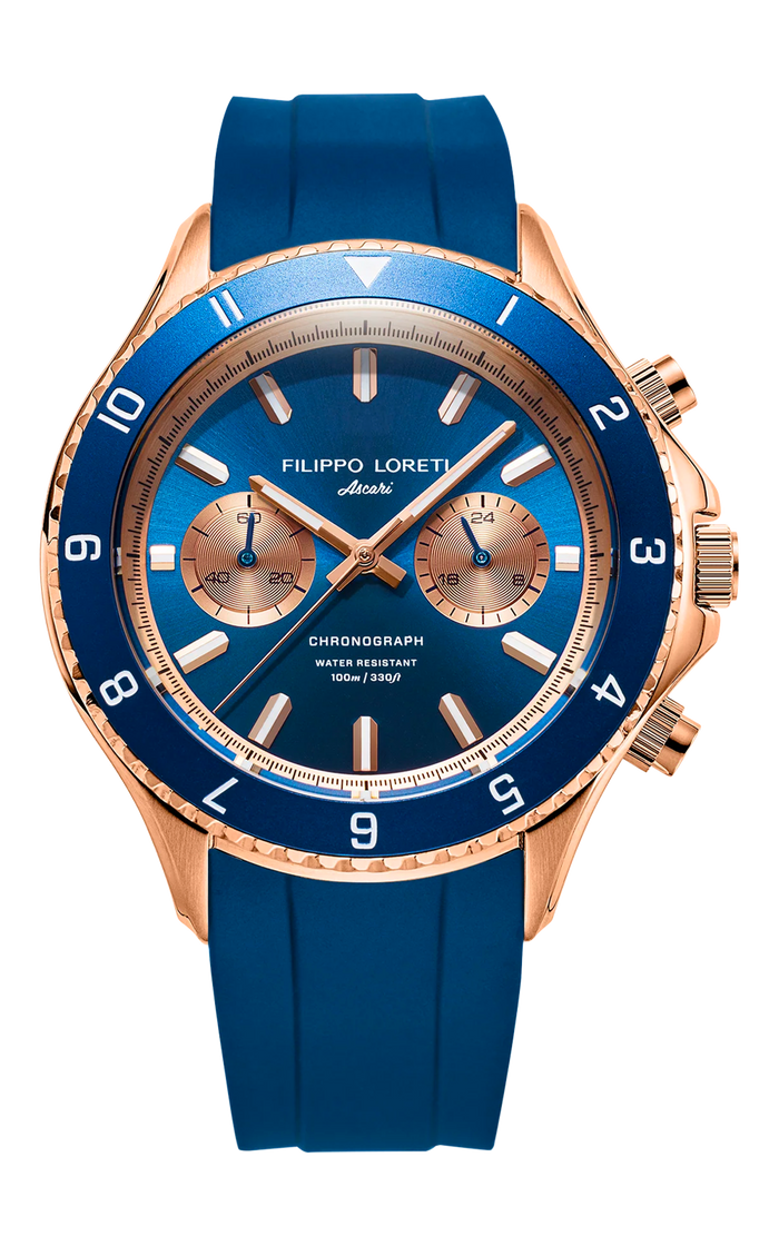 Ascari Indigo Rose Gold