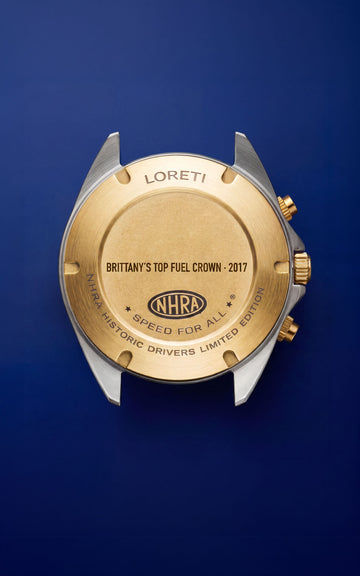 NHRA 75 Red & Blue Chronograph Limited Edition