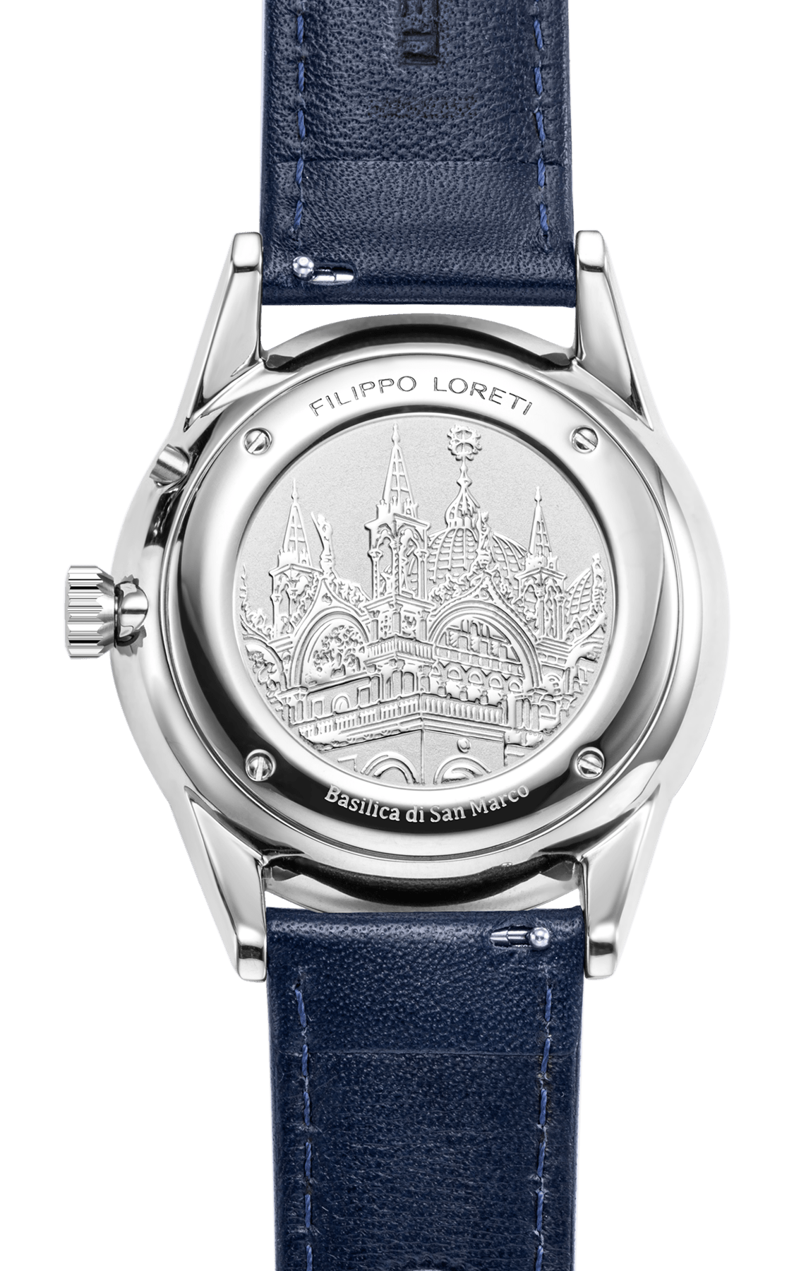 Venice Moonphase Hands of Blue