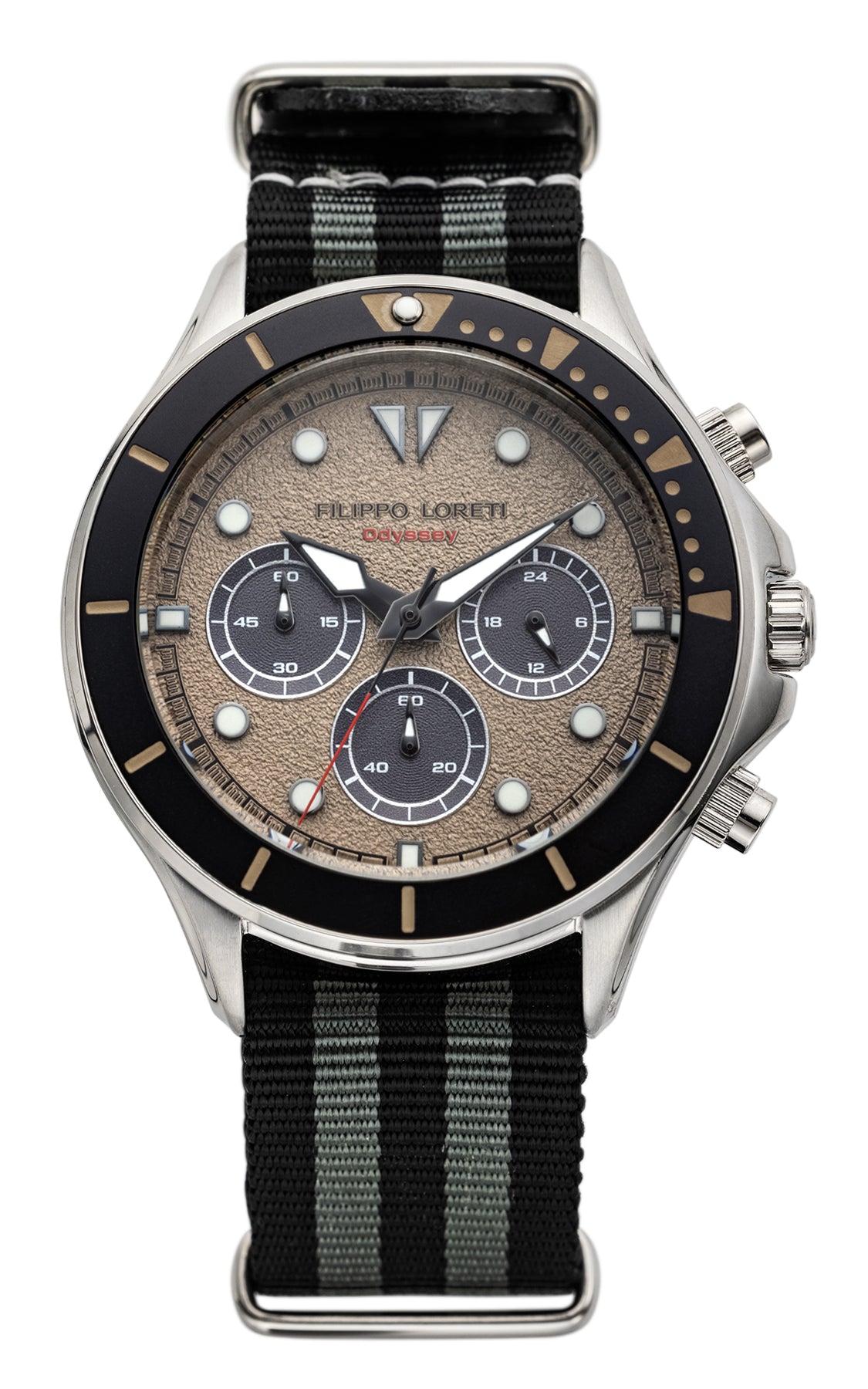 Odyssey Sandy Sail Chrono Nato Strap