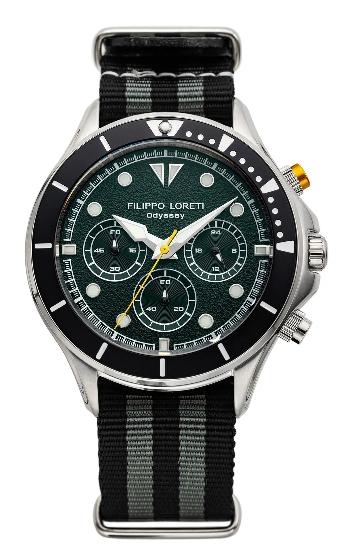 Odyssey Nautical Night Chrono Nato Strap