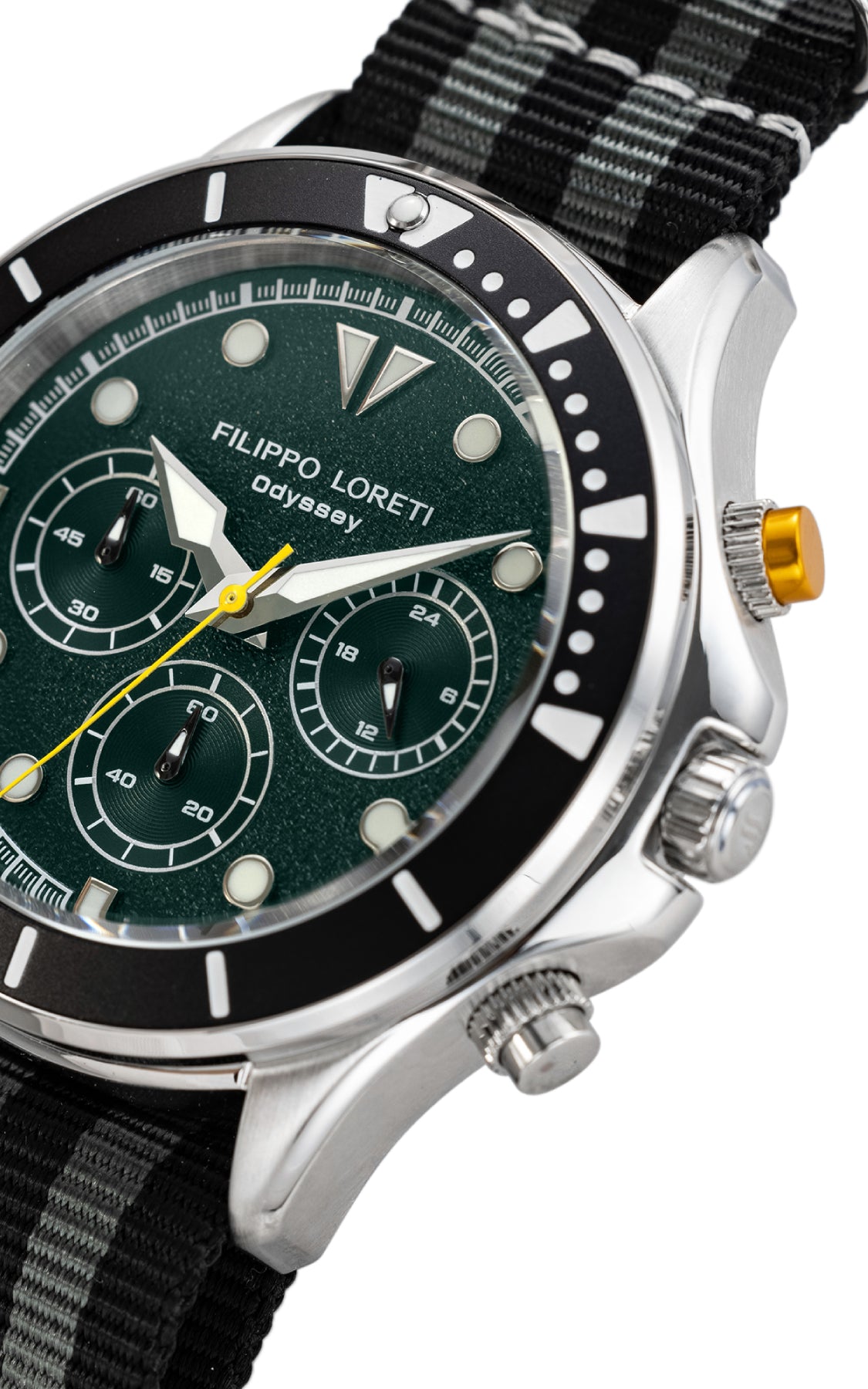 Odyssey Nautical Night Chrono Nato Strap