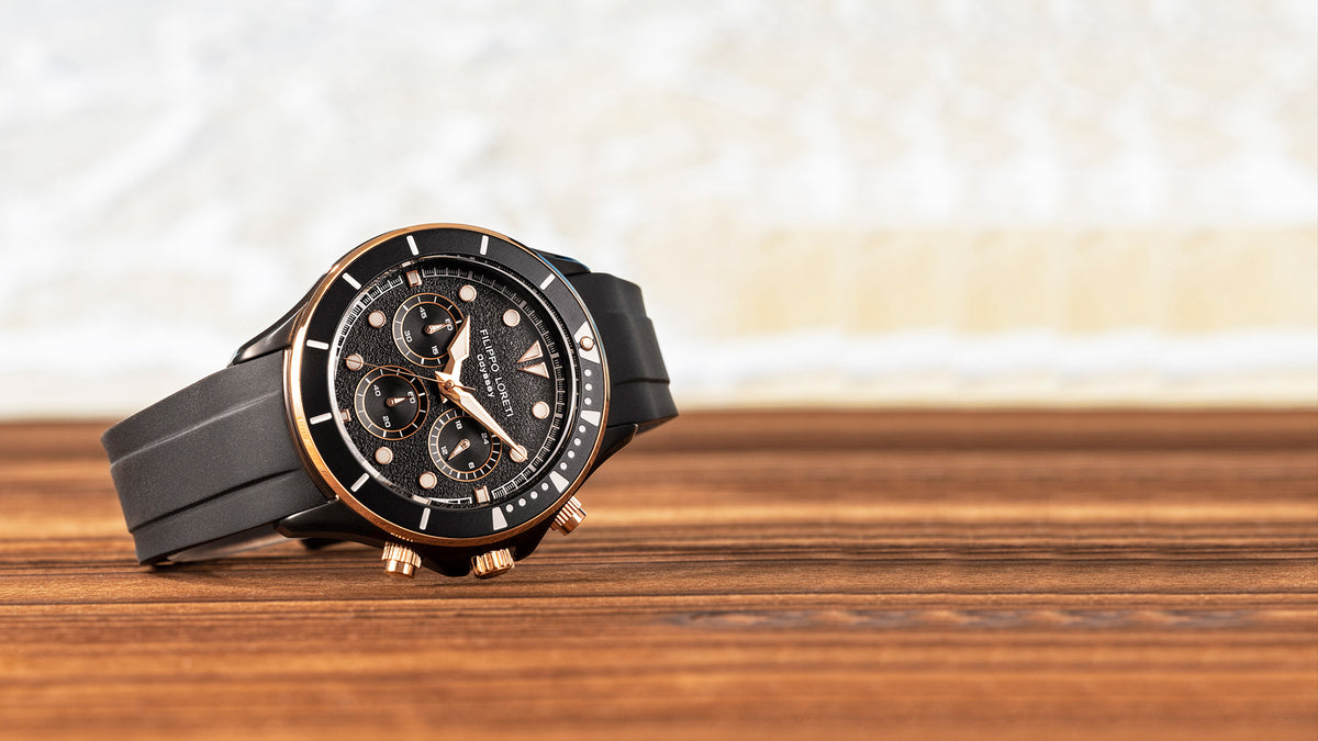 Odyssey Rose Gold Regatta Chrono | Filippo Loreti Watch
