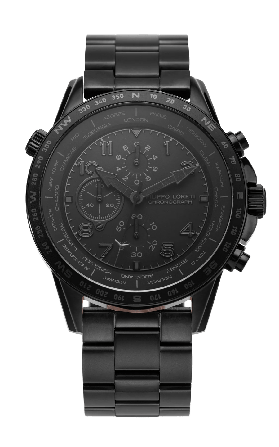 Oscura All Black 45mm Bracelet