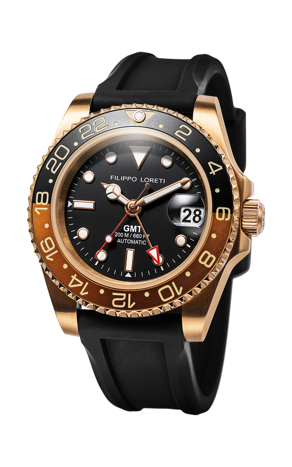 Aquadiver GMT Automatic Rose Gold