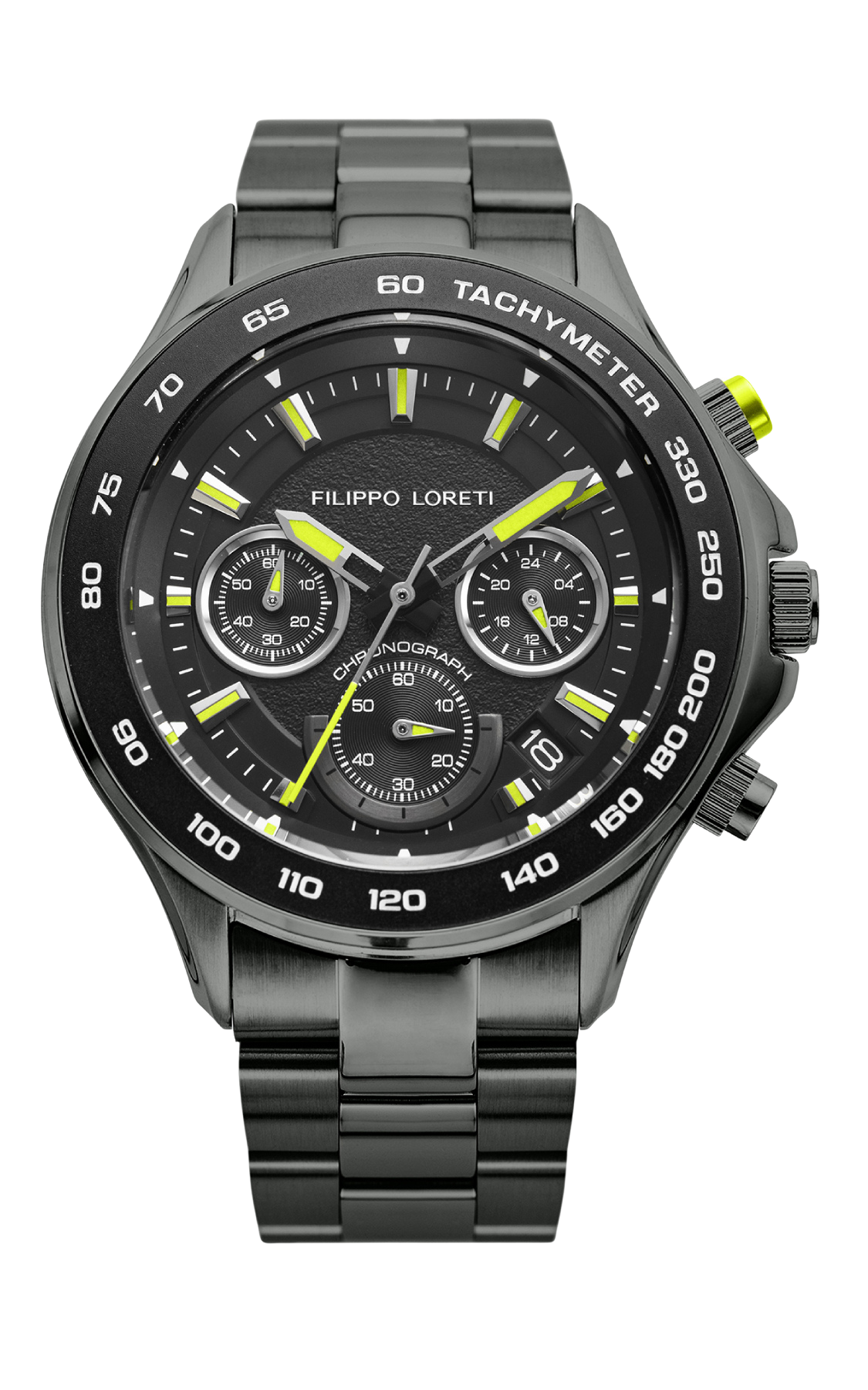 Ascari NightYellow Racer Black Bracelet