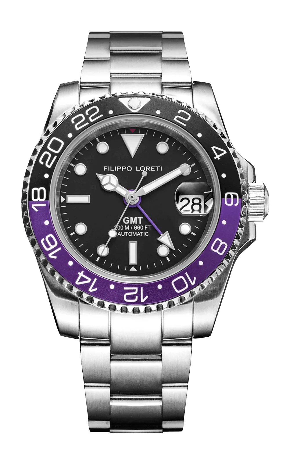 Aquadiver GMT Automatic Purple