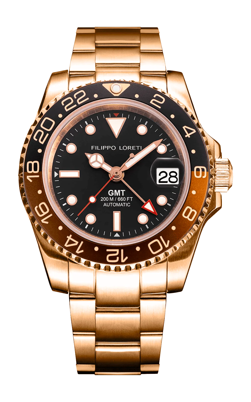 Aquadiver GMT Automatic Rose Gold