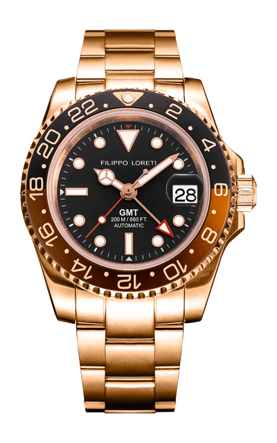 Aquadiver GMT Automatic Rose Gold
