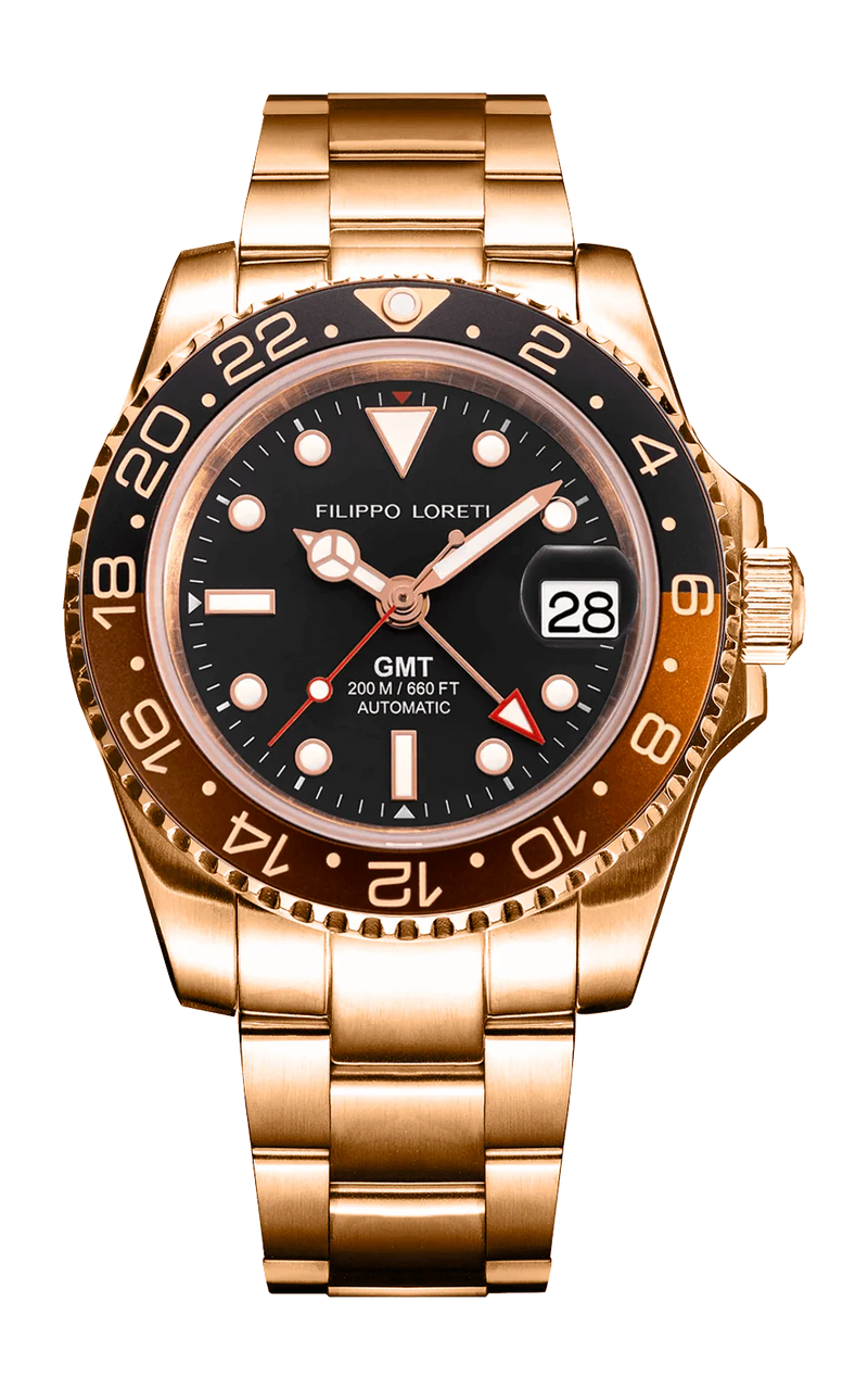 Aquadiver GMT Automatic Rose Gold