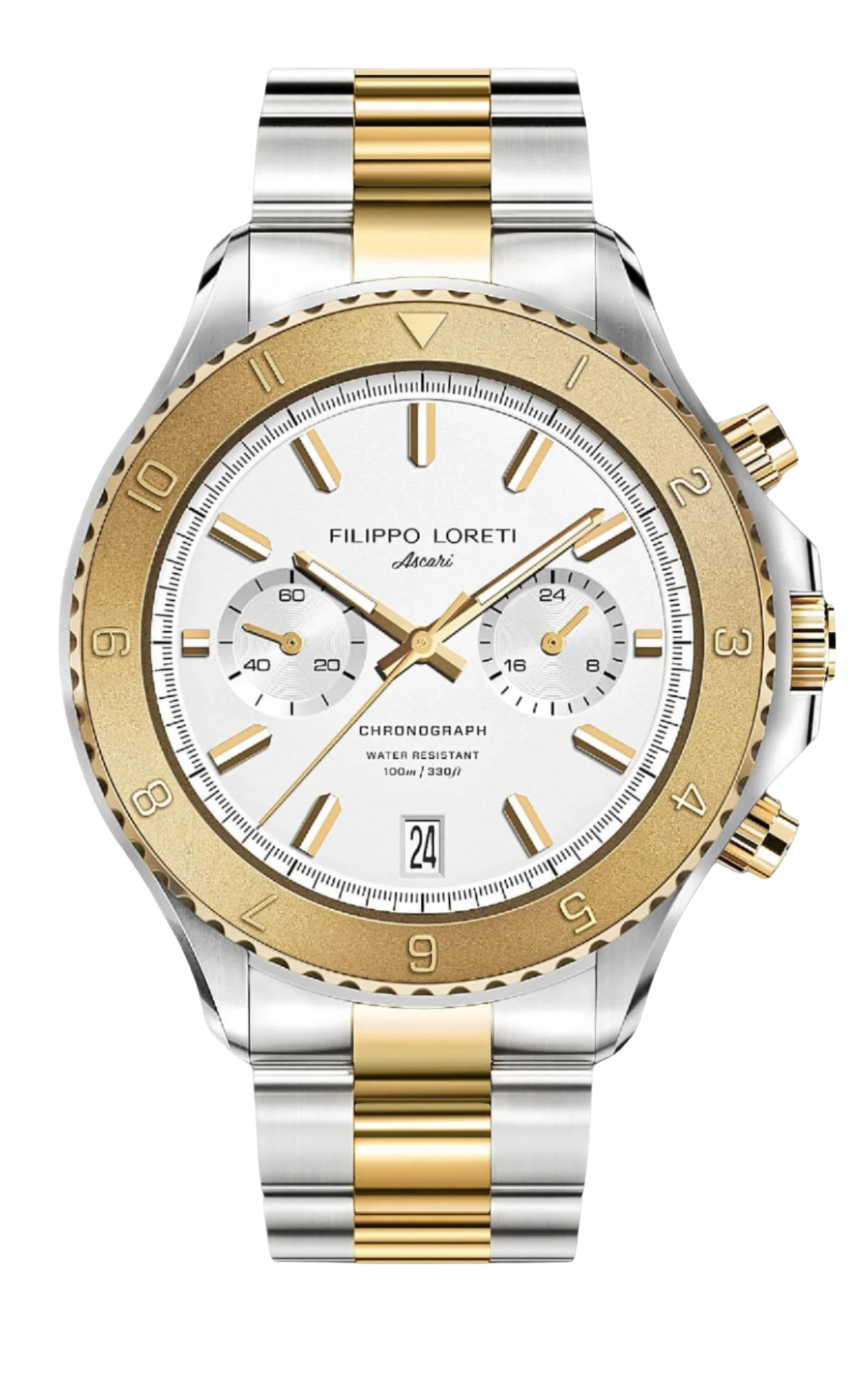 Ascari Two Tone White Link