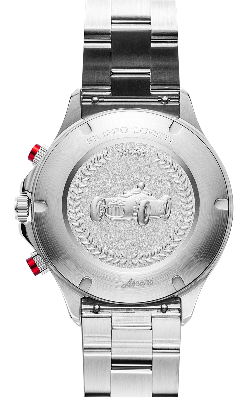 Ascari Sport Steel Black Leather