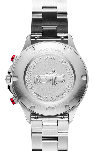 Ascari Sport Steel Black Leather