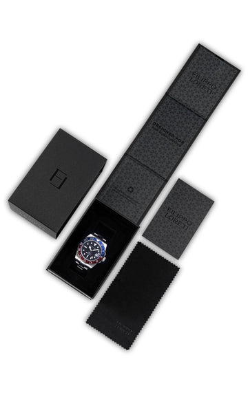 Aquadiver GMT Automatic Red & Blue