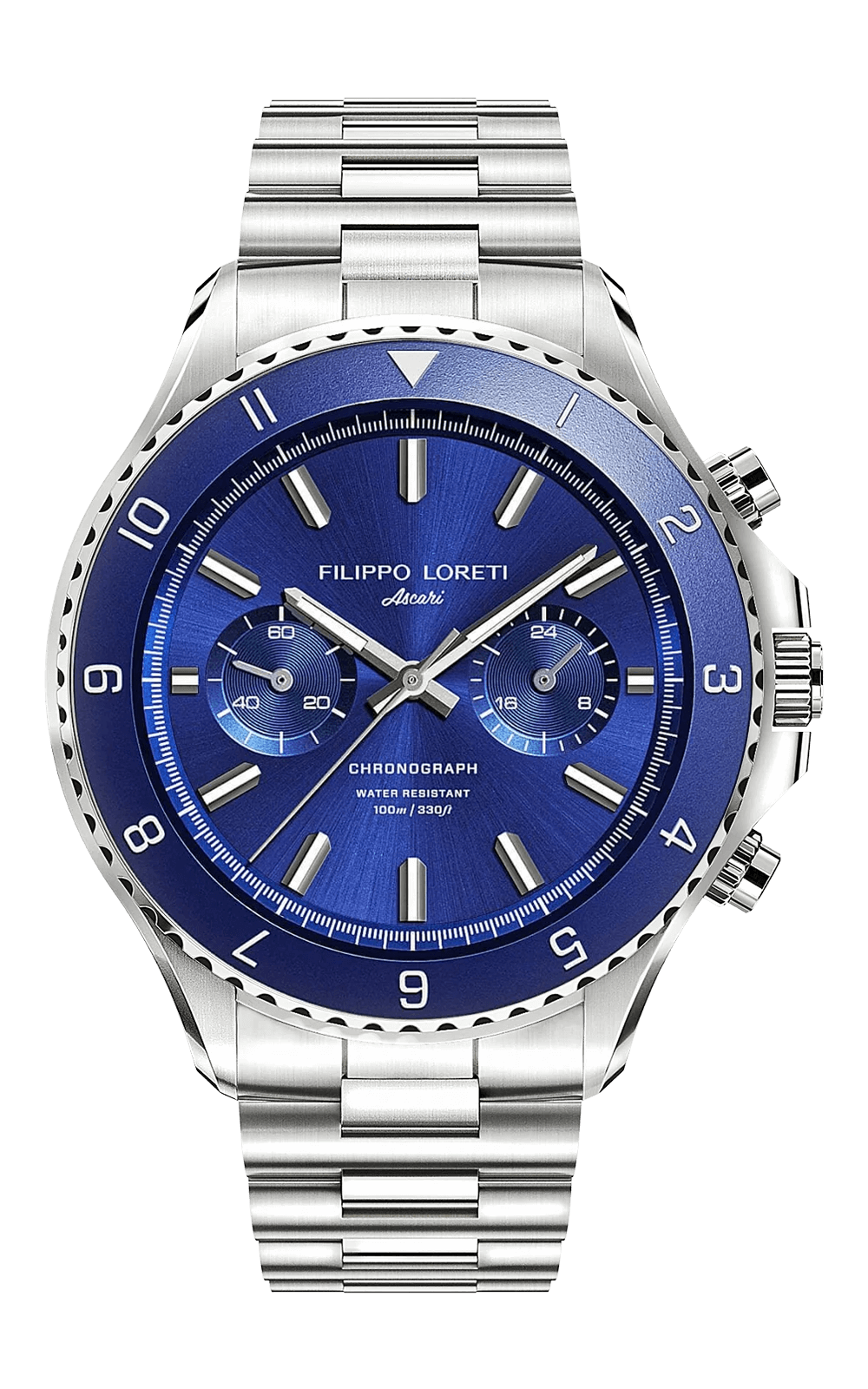 Ascari Deep Blue Steel Link