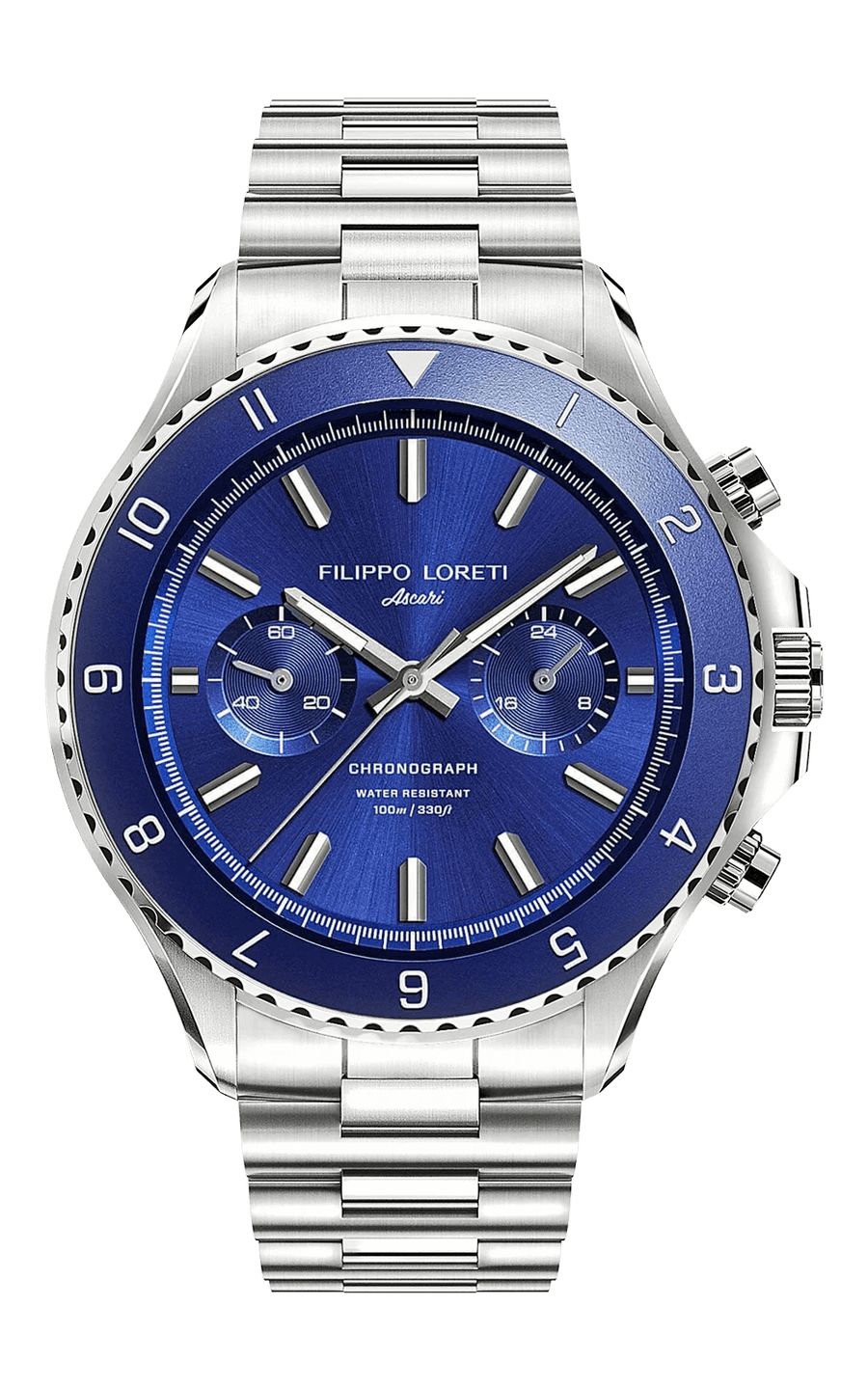 Ascari Deep Blue Steel Link