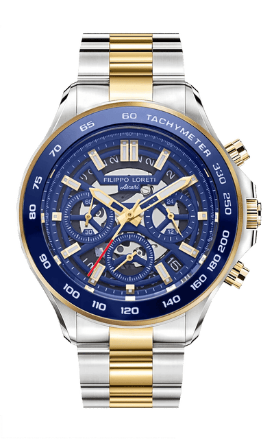 Ascari Monza Skeleton Two Tone Blue
