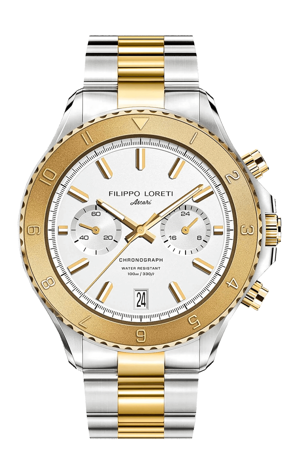 Ascari Two Tone White Link