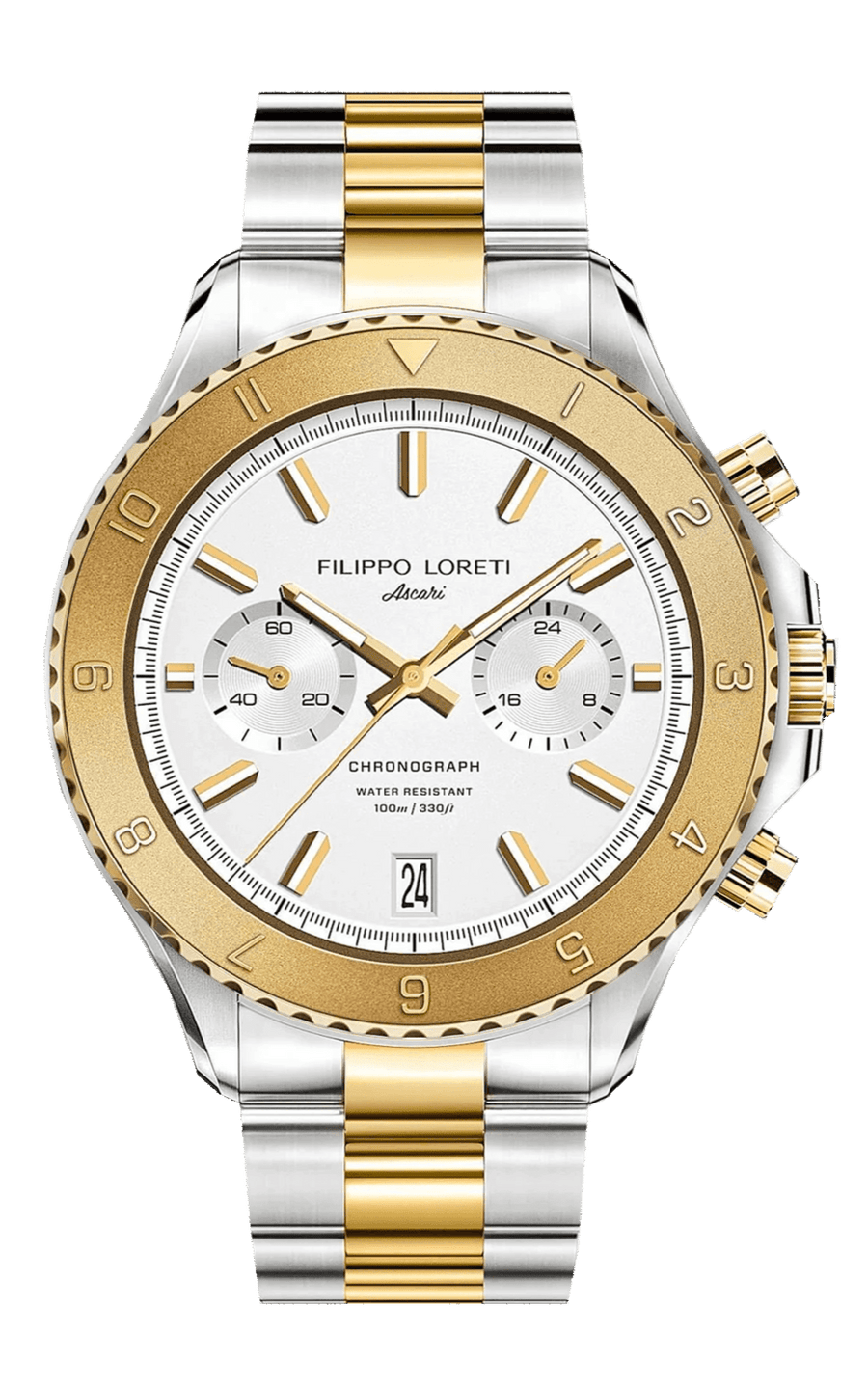 Ascari Two Tone White Link