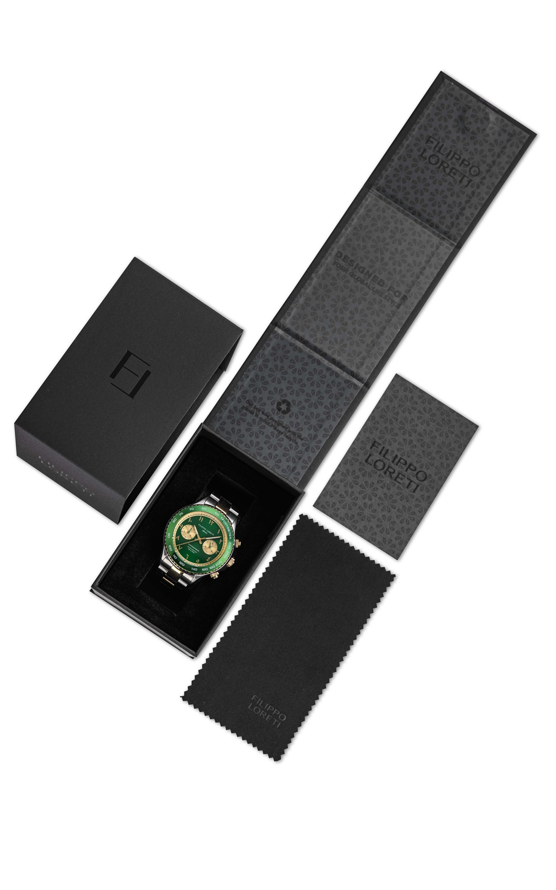 Ascari Arabic Dial Two Tone Gold