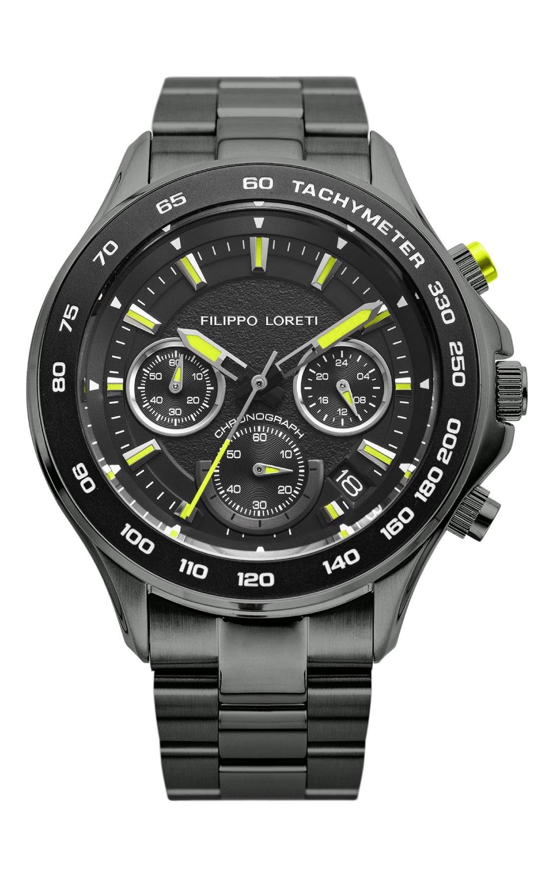 Ascari NightYellow Racer Black Bracelet
