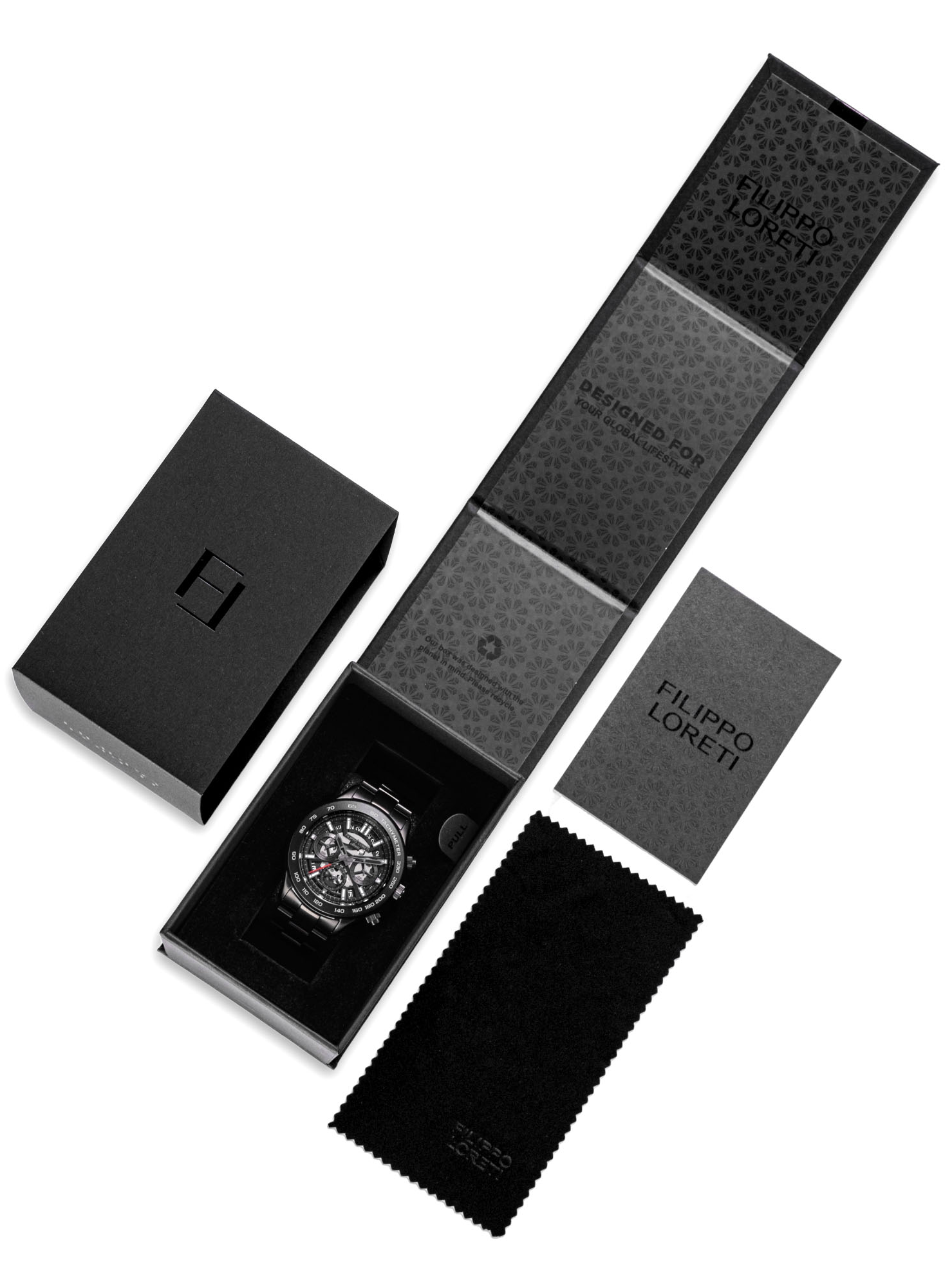 Ascari Monza Skeleton All Black