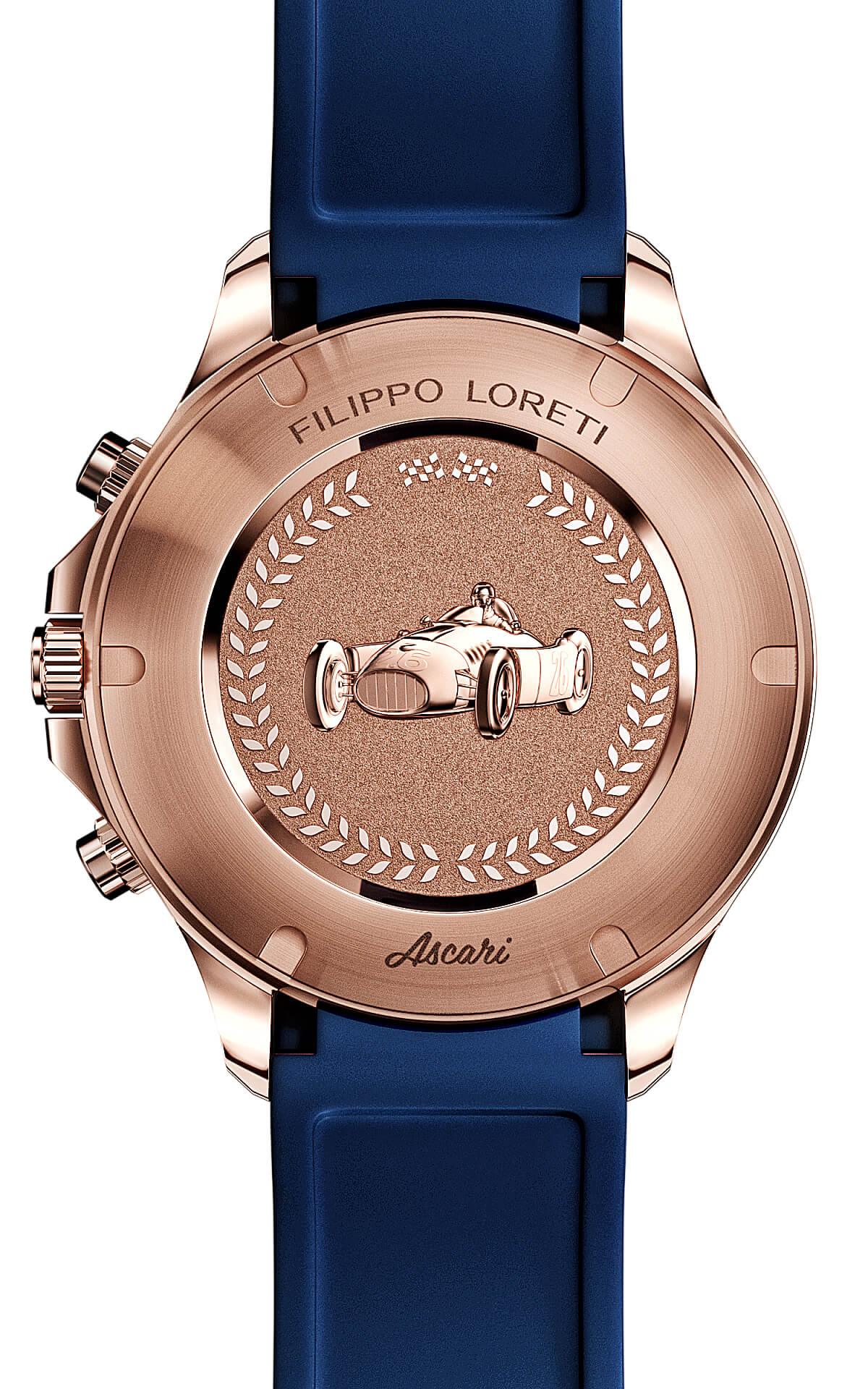 Ascari Indigo Rose Gold Rubber - Filippo Loreti