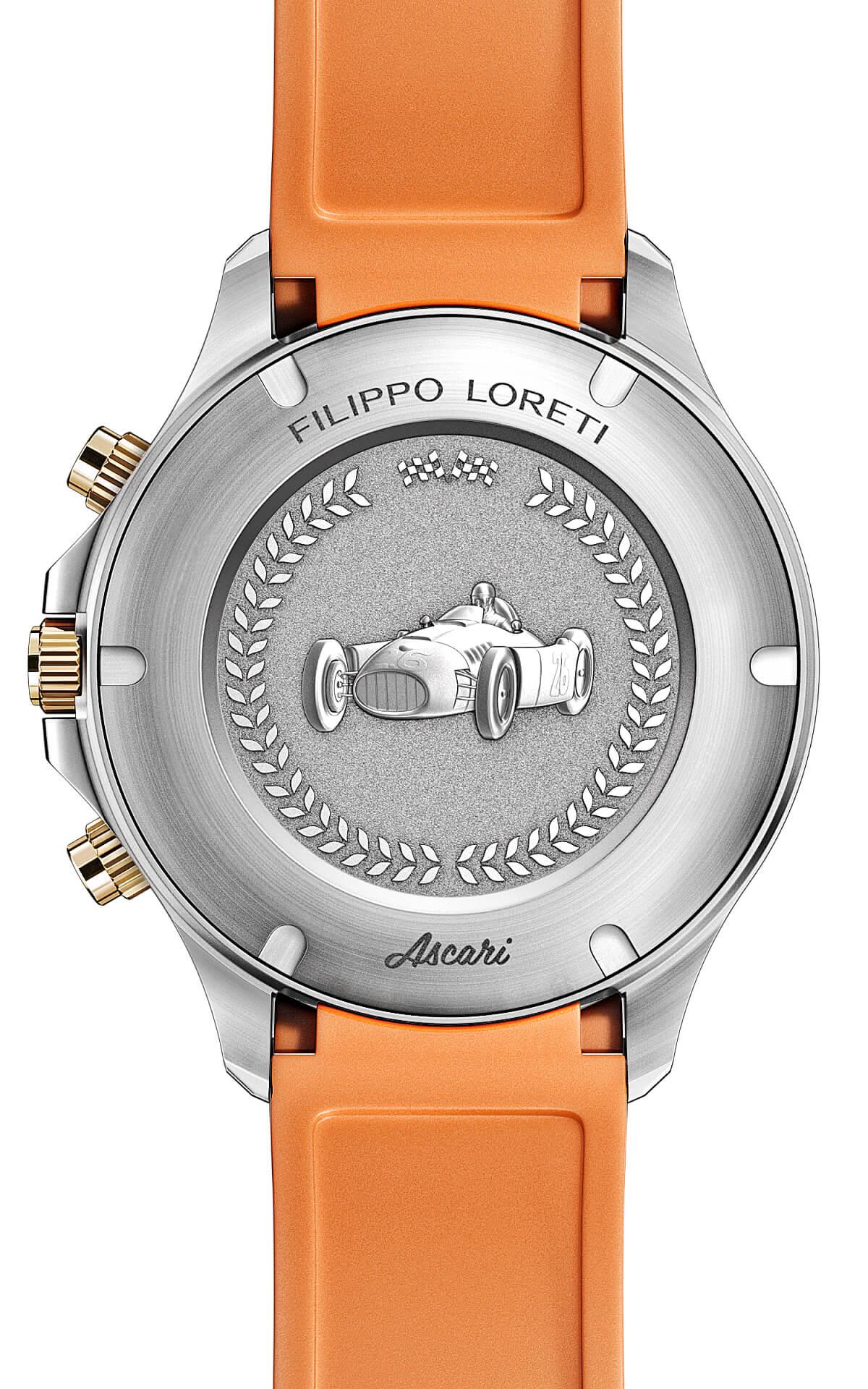 Ascari Monza Two Tone Black Gold Tiger Rubber - Filippo Loreti