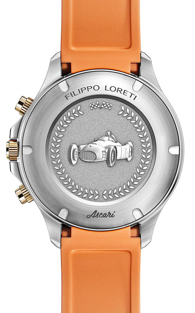 Ascari Monza Two Tone Black Gold Tiger Rubber - Filippo Loreti