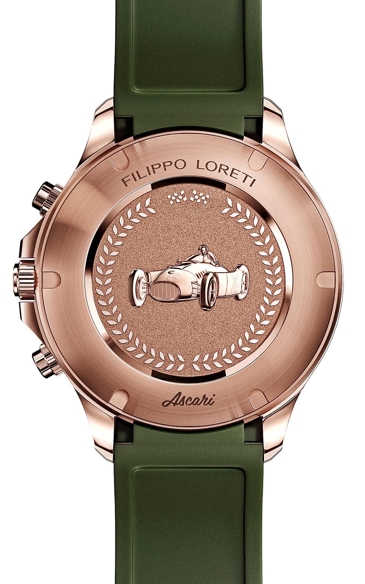 Ascari Moss Rose Gold Rubber - Filippo Loreti