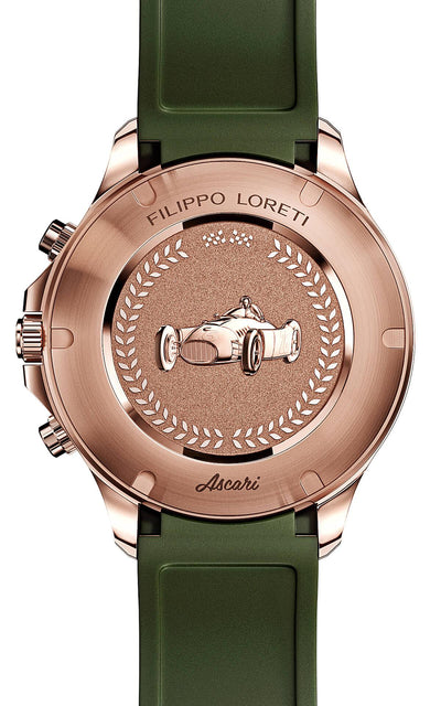 Ascari Moss Rose Gold Rubber - Filippo Loreti